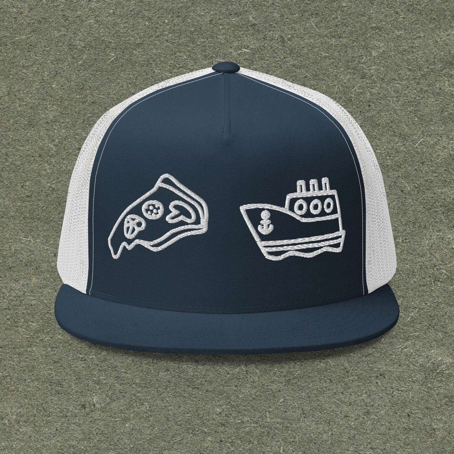 "Pizza Ship" Trucker Cap