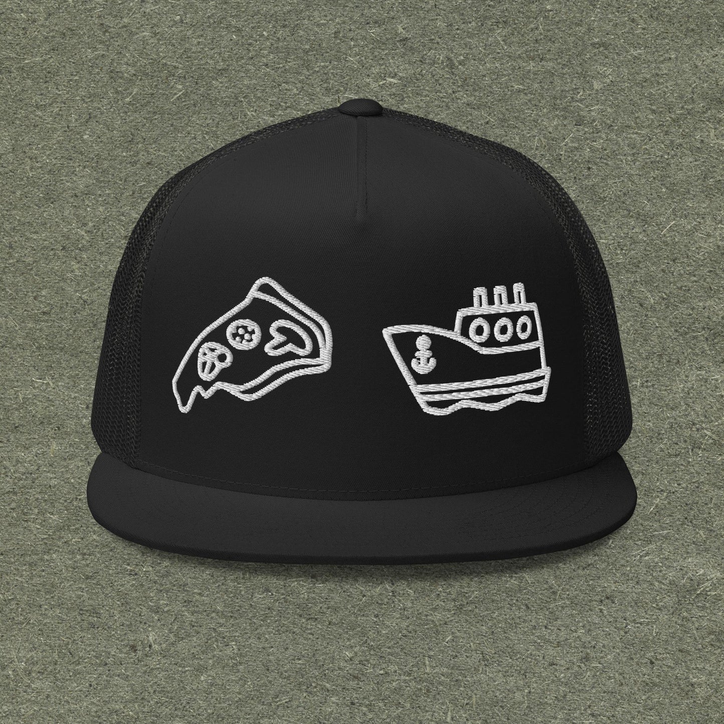 "Pizza Ship" Trucker Cap