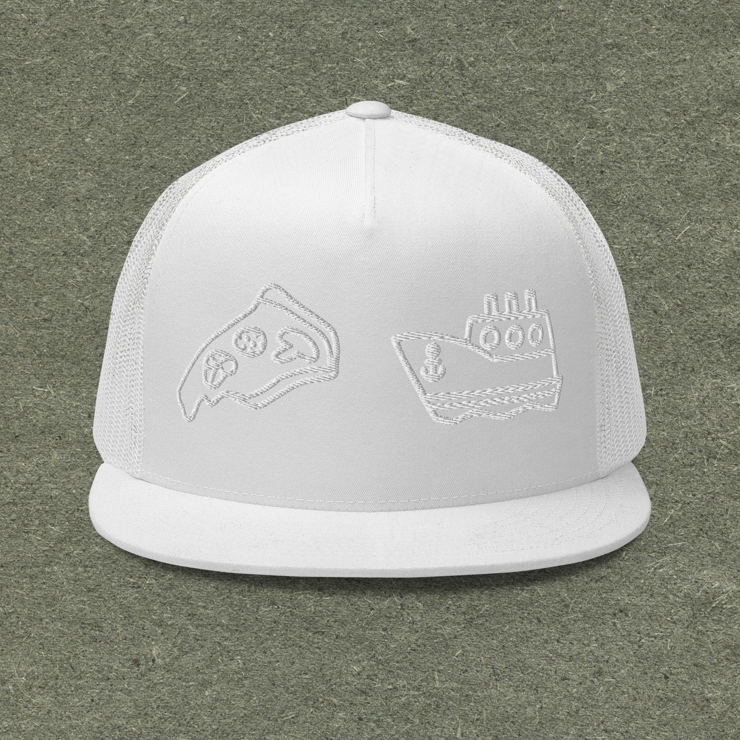 "Pizza Ship" Trucker Cap